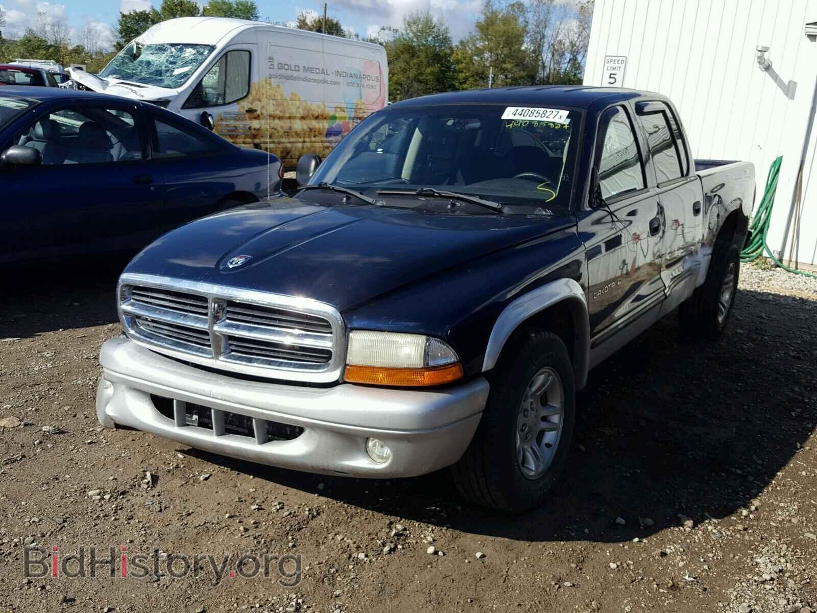 2002 DODGE DAKOTA - VIN: 1B7HL48NX2S512681 - Фото 2