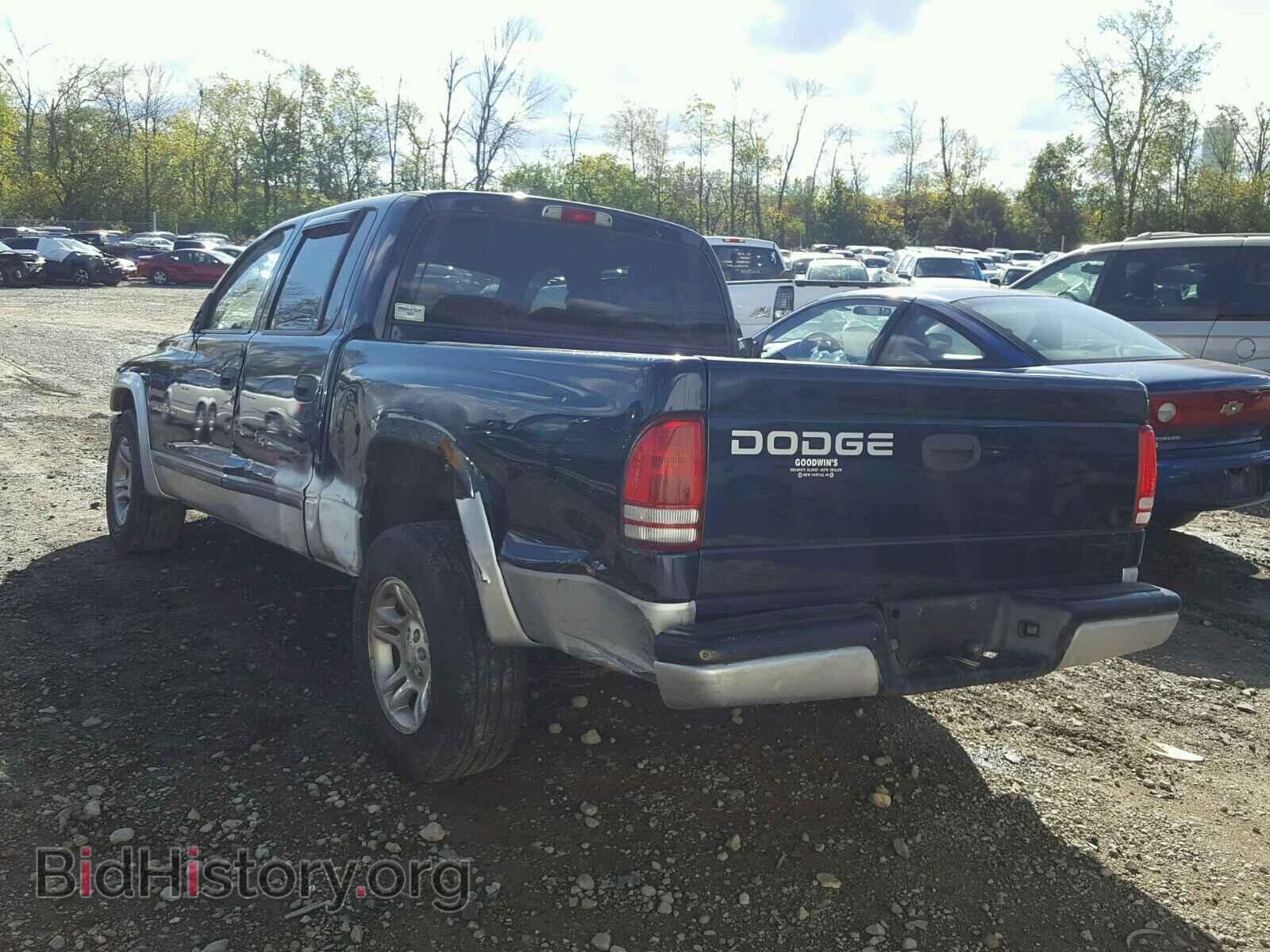 2002 DODGE DAKOTA - VIN: 1B7HL48NX2S512681 - Фото 3
