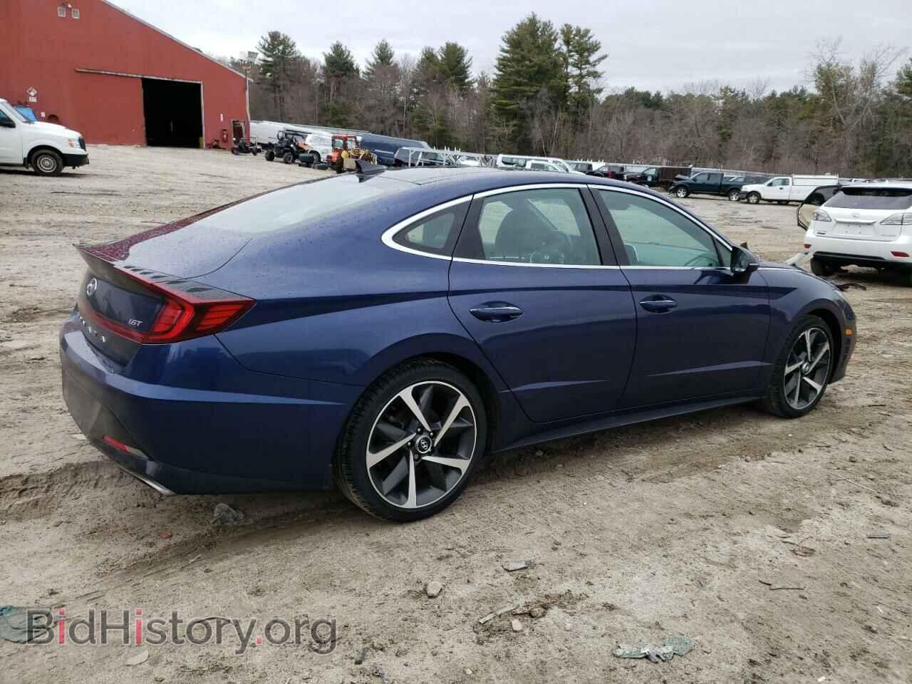 2021 HYUNDAI SONATA - VIN: 5NPEJ4J24MH132827 - Фото 3