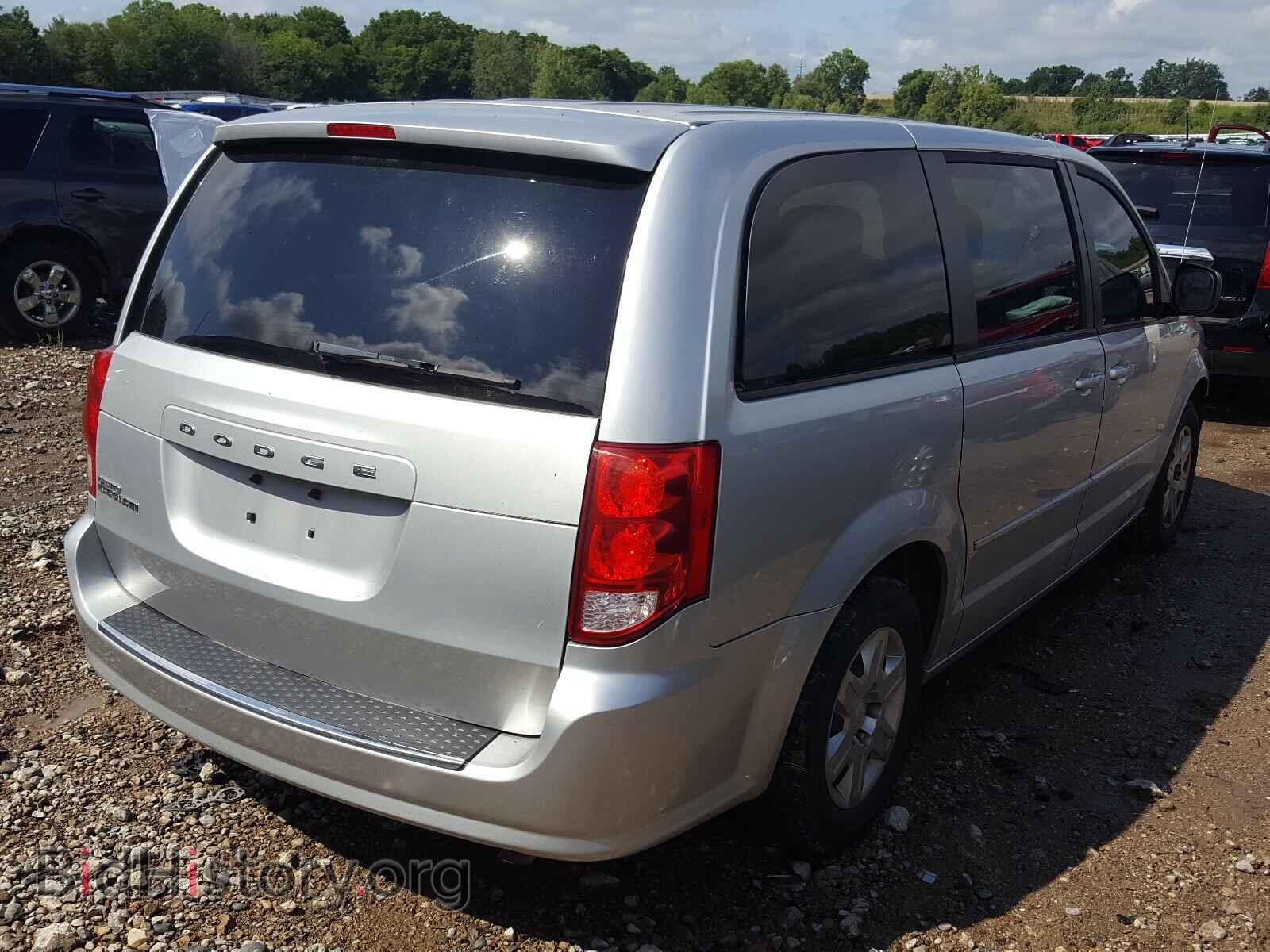 2012 DODGE CARAVAN - VIN: 2C4RDGBG2CR384386 - Фото 4