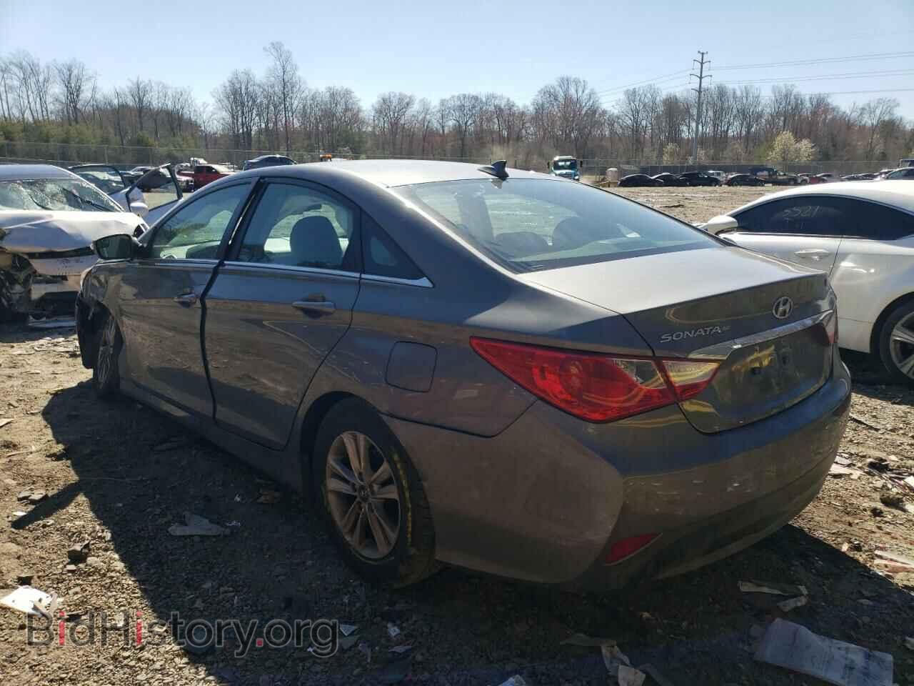 2014 HYUNDAI SONATA - VIN: 5NPEB4AC2EH925552 - Фото 2