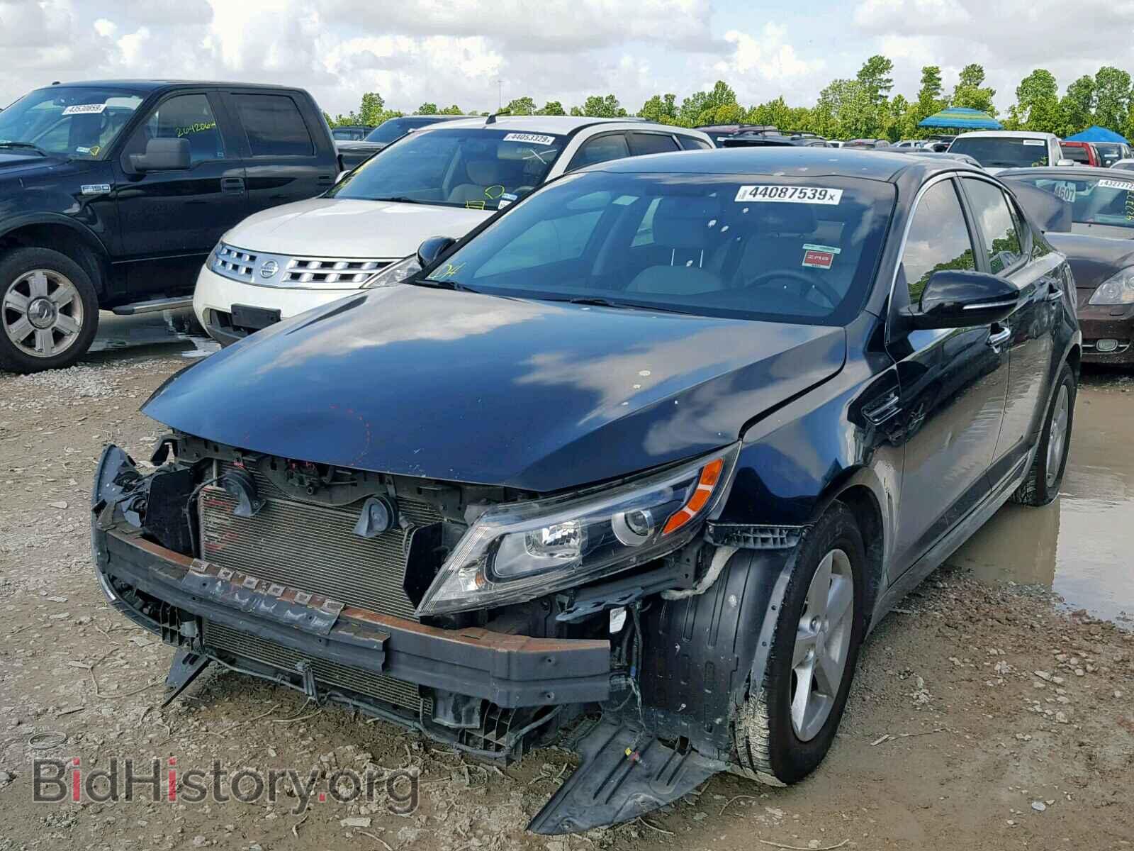 2014 KIA OPTIMA LX - VIN: 5XXGM4A70EG291174 - Фото 2