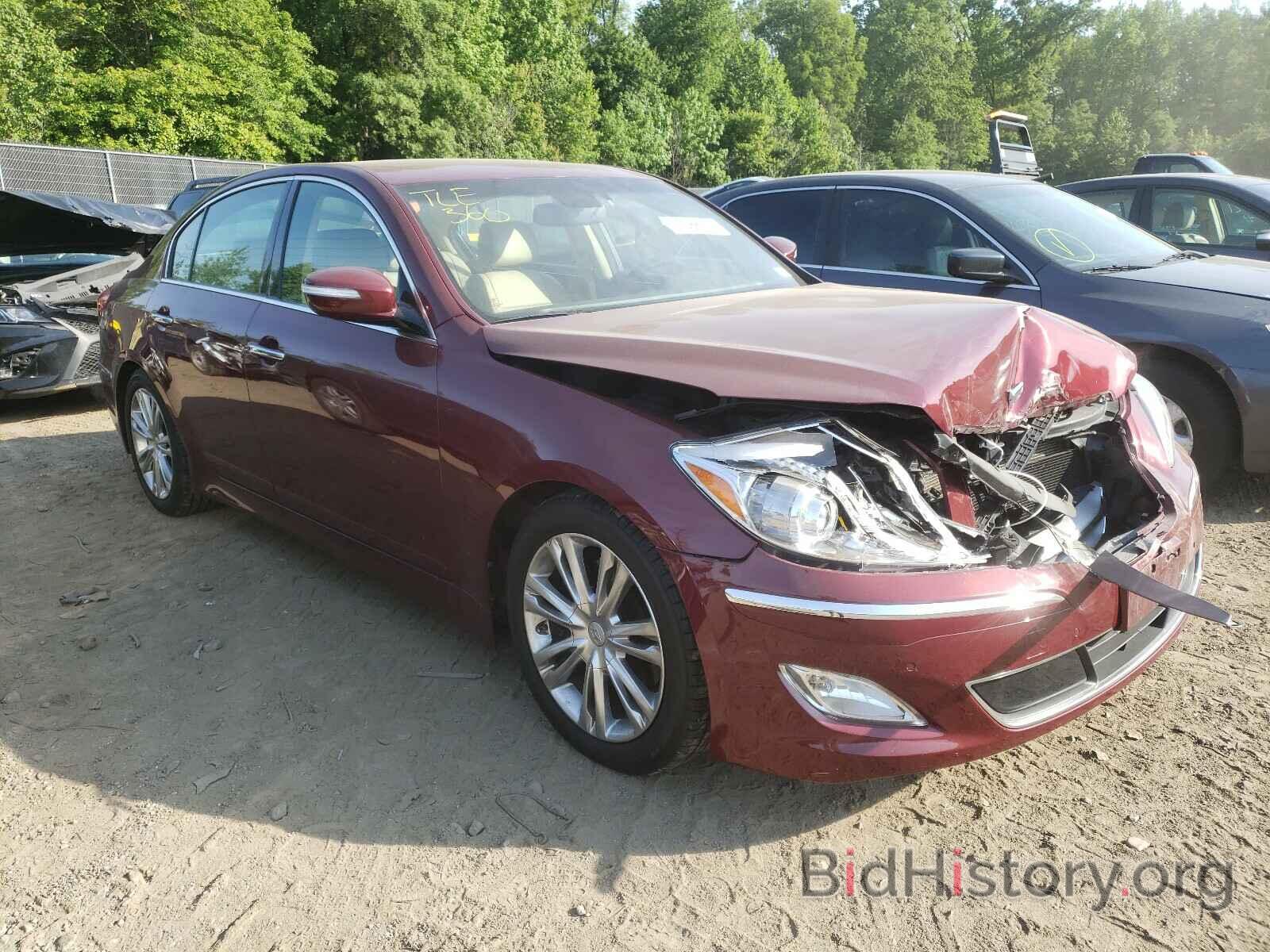 Photo KMHGC4DD9CU205044 - HYUNDAI GENESIS 2012