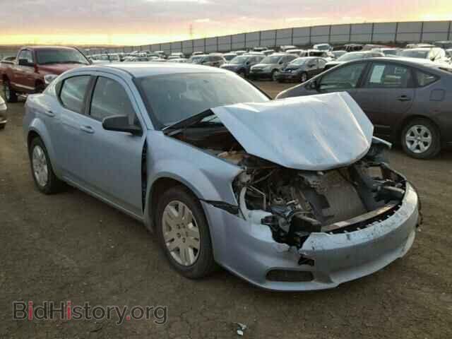 Photo 1C3CDZAB8DN684475 - DODGE AVENGER 2013