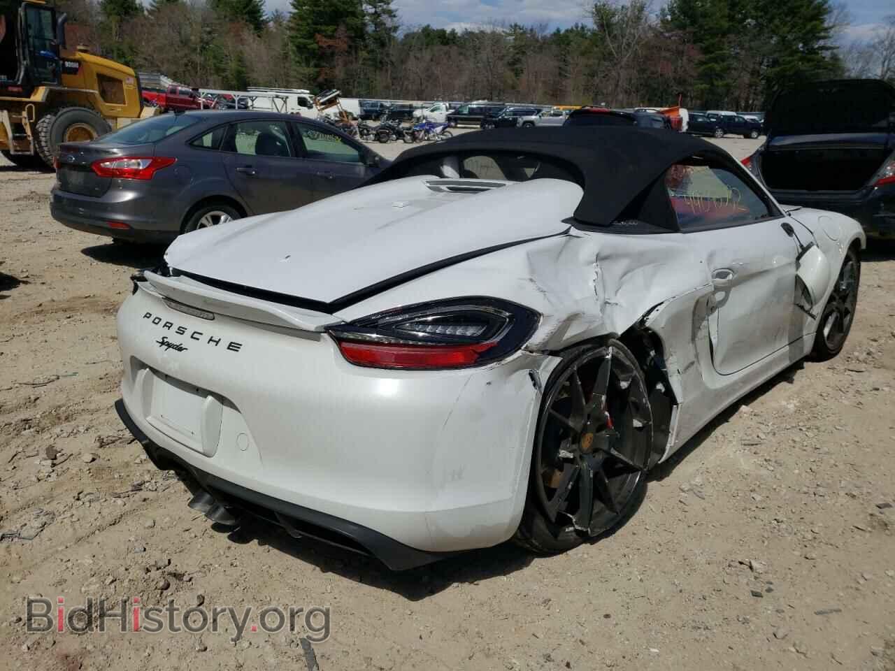 2016 PORSCHE BOXSTER - VIN: WP0CC2A86GS152111 - Фото 4