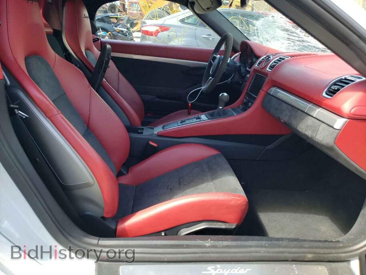 2016 PORSCHE BOXSTER - VIN: WP0CC2A86GS152111 - Фото 5