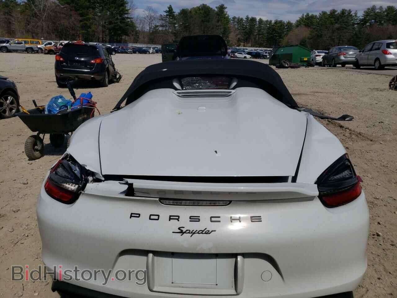 2016 PORSCHE BOXSTER - VIN: WP0CC2A86GS152111 - Фото 6