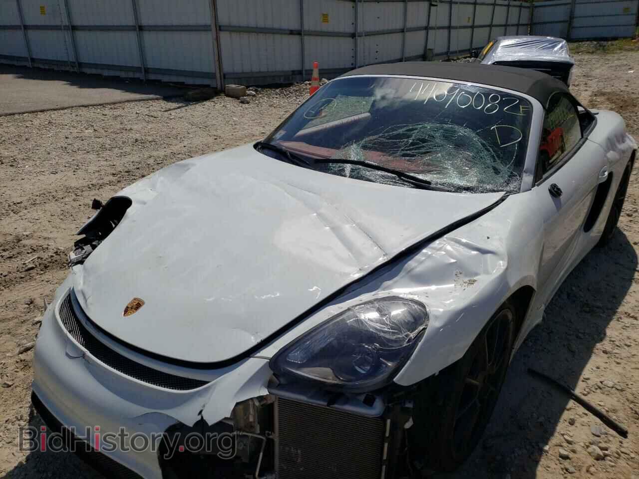 2016 PORSCHE BOXSTER - VIN: WP0CC2A86GS152111 - Фото 9