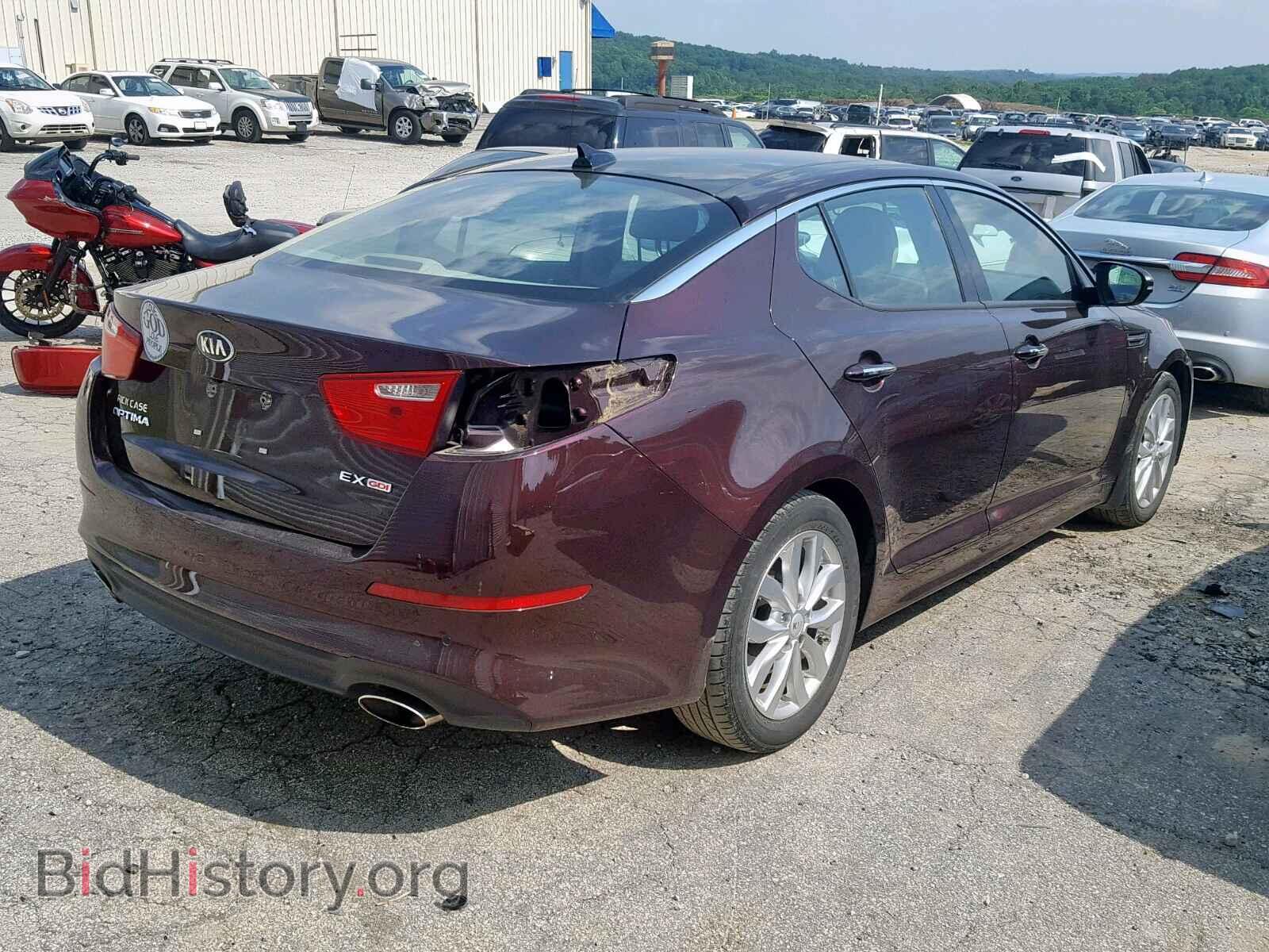 2015 KIA OPTIMA EX - VIN: 5XXGN4A78FG478418 - Фото 4
