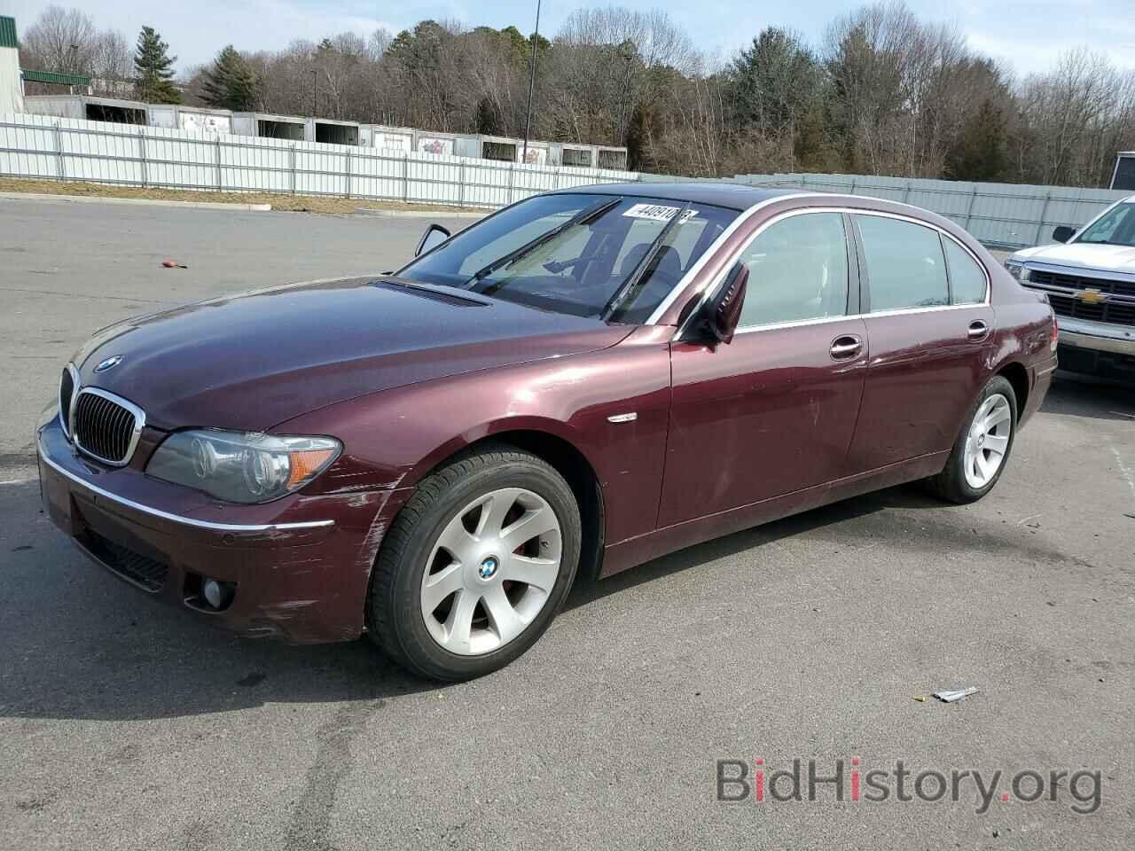 Photo WBAHN83527DT67234 - BMW 7 SERIES 2007