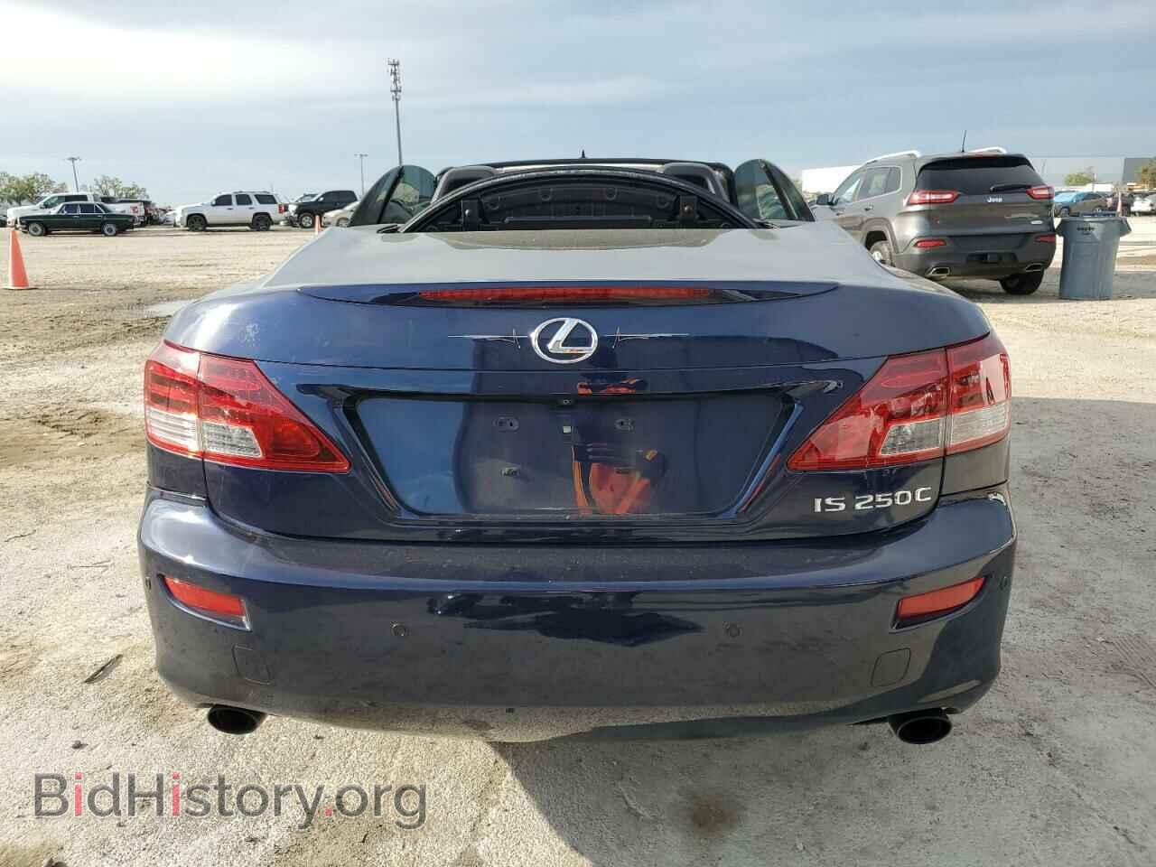 2011 LEXUS IS - VIN: JTHFF2C20B2519606 - Фото 6