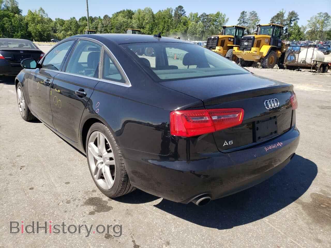 2014 AUDI A6 - VIN: WAUGFAFC8EN043125 - Фото 3