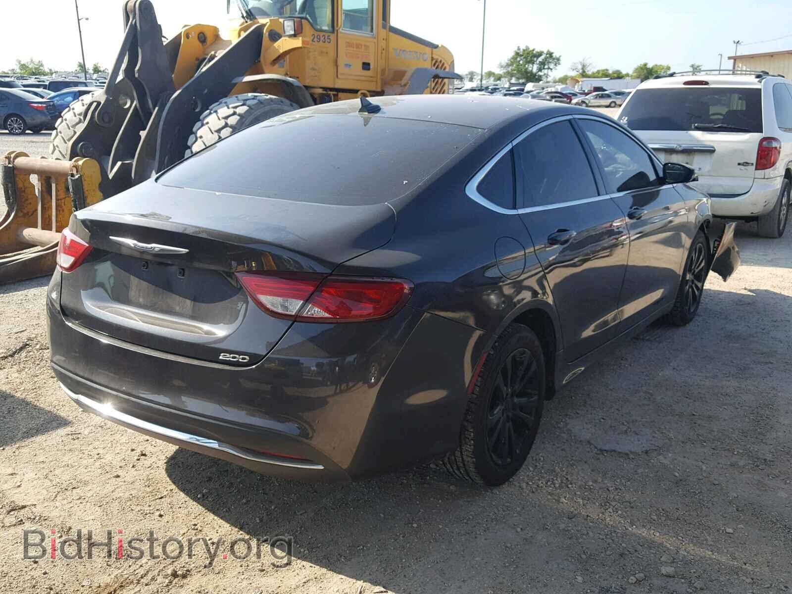 2016 CHRYSLER 200 - VIN: 1C3CCCAB5GN184617 - Фото 4