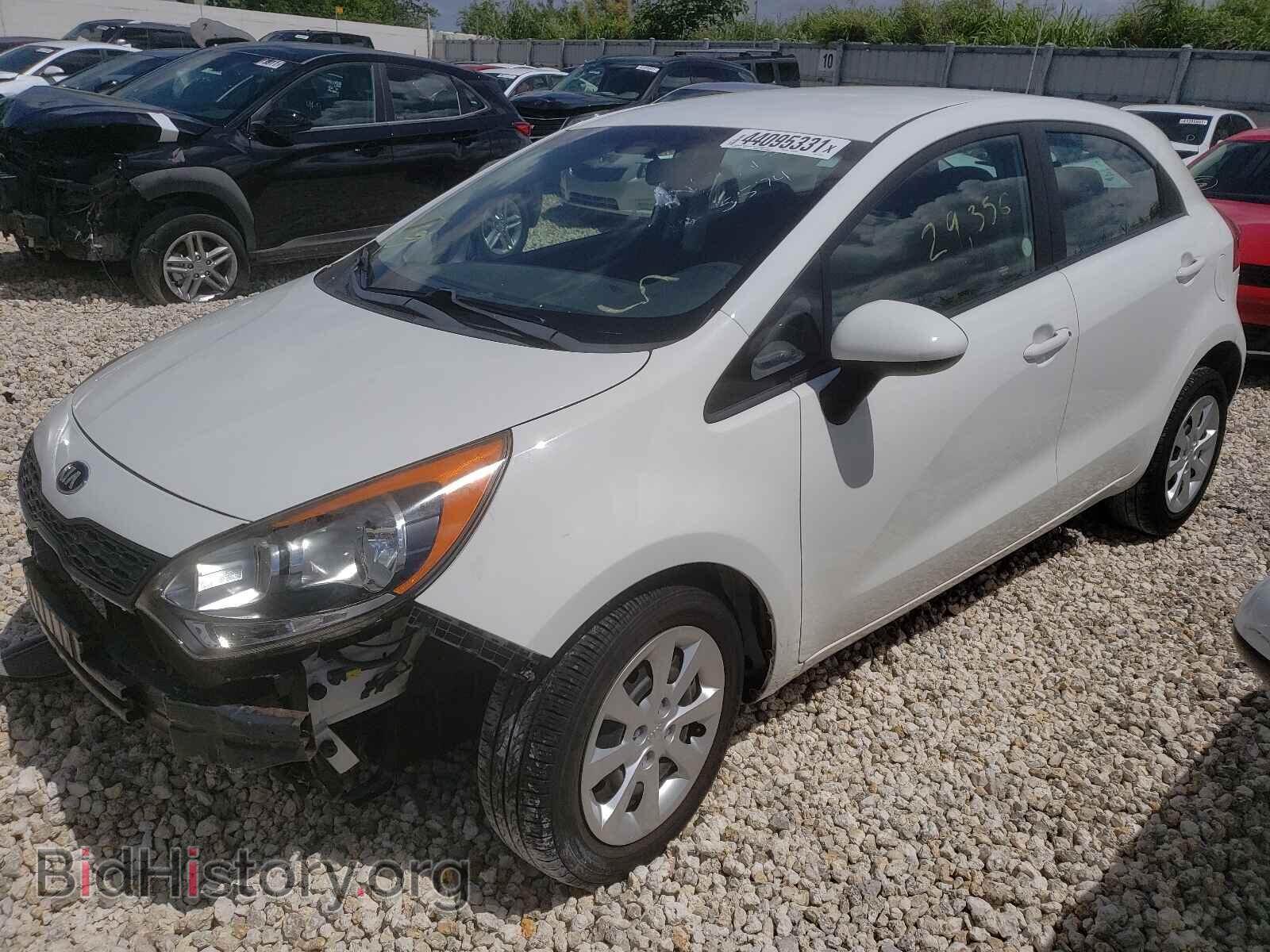 2013 KIA RIO - VIN: KNADM5A36D6175574 - Фото 2