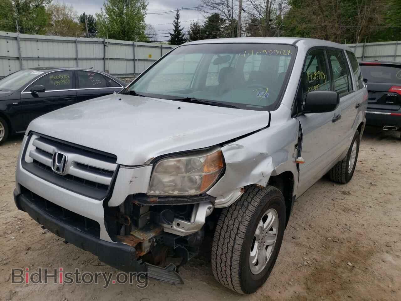 2007 HONDA PILOT - VIN: 2HKYF18177H520133 - Фото 2