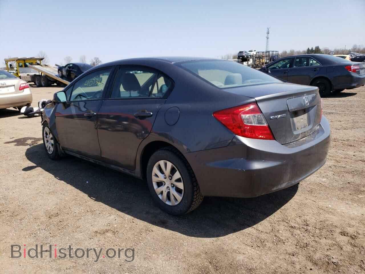 2012 HONDA CIVIC - VIN: 2HGFB2F43CH106552 - Фото 3