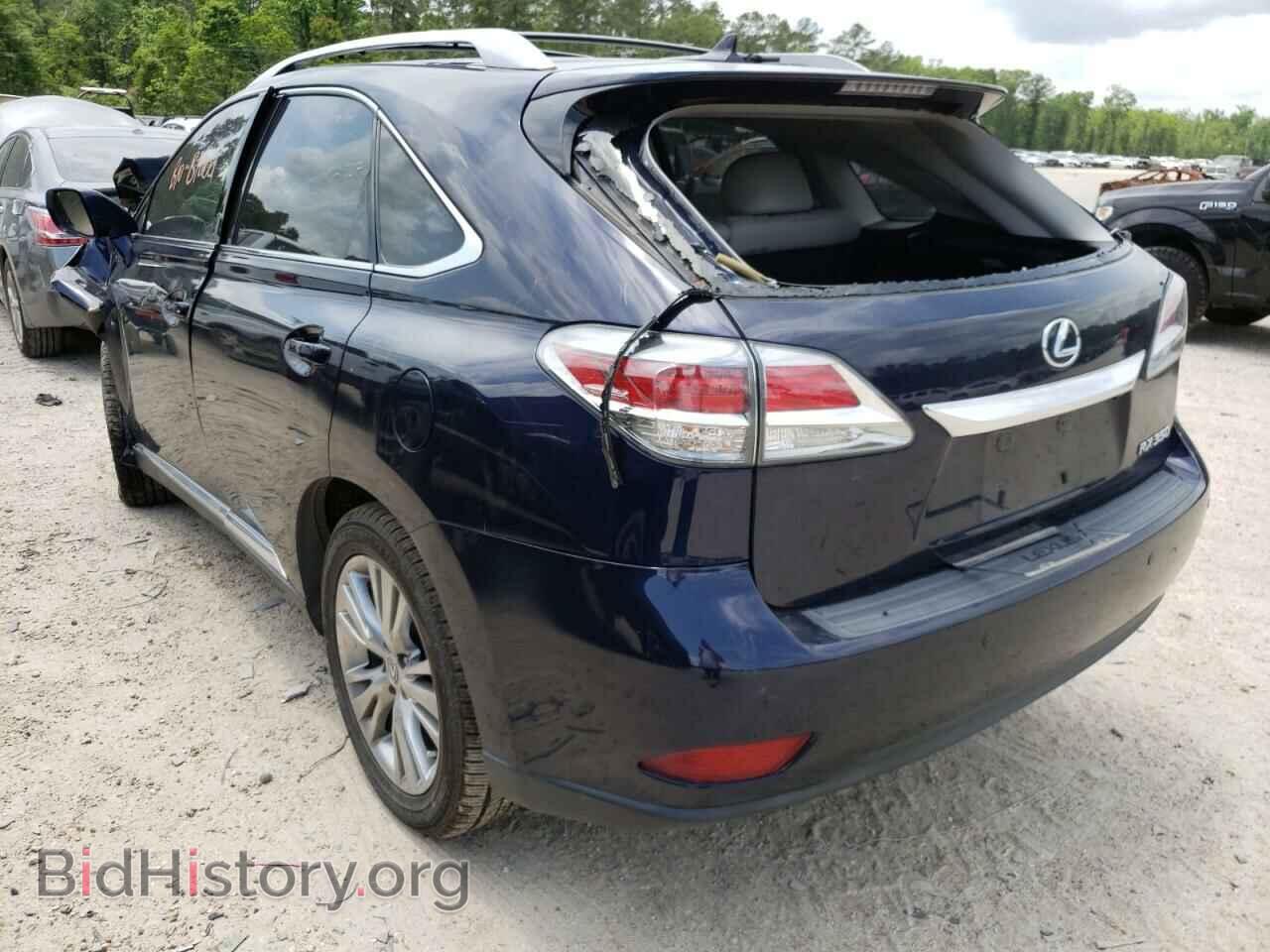 2013 LEXUS RX350 - VIN: 2T2BK1BA7DC207913 - Фото 3
