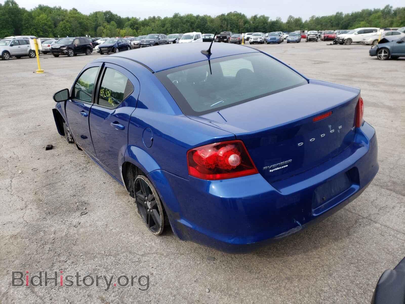 2013 DODGE AVENGER - VIN: 1C3CDZCB9DN519791 - Фото 3