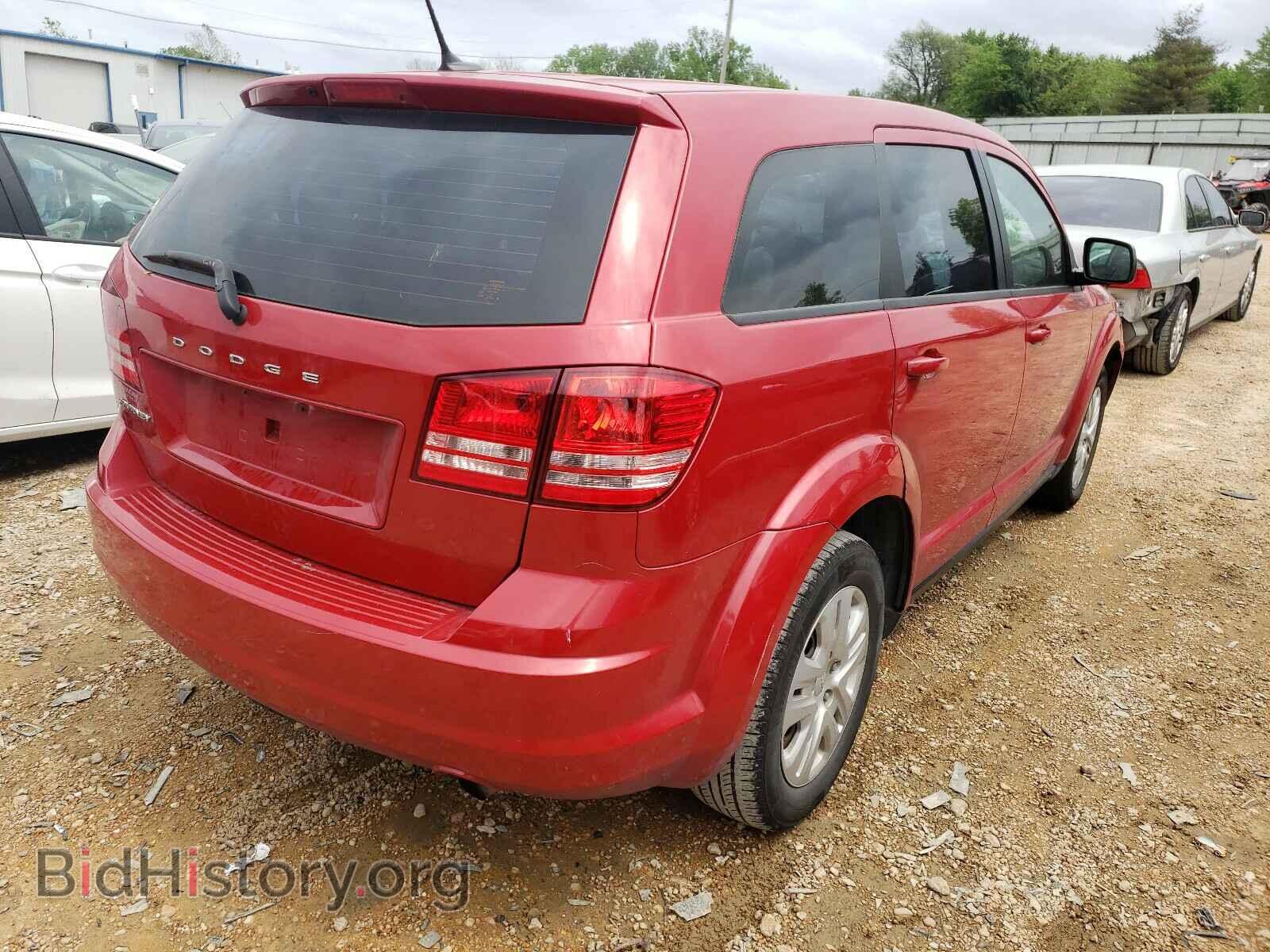 2014 DODGE JOURNEY - VIN: 3C4PDCAB8ET220937 - Фото 4