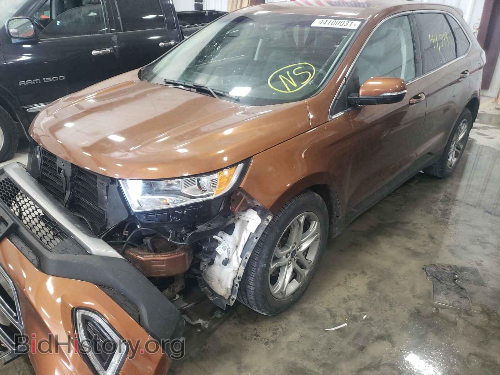 2017 FORD EDGE - VIN: 2FMPK3K95HBB05550 - Фото 2