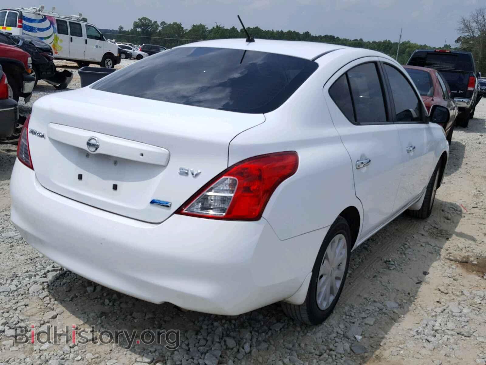 2012 NISSAN VERSA - VIN: 3N1CN7AP1CL856338 - Photo 4