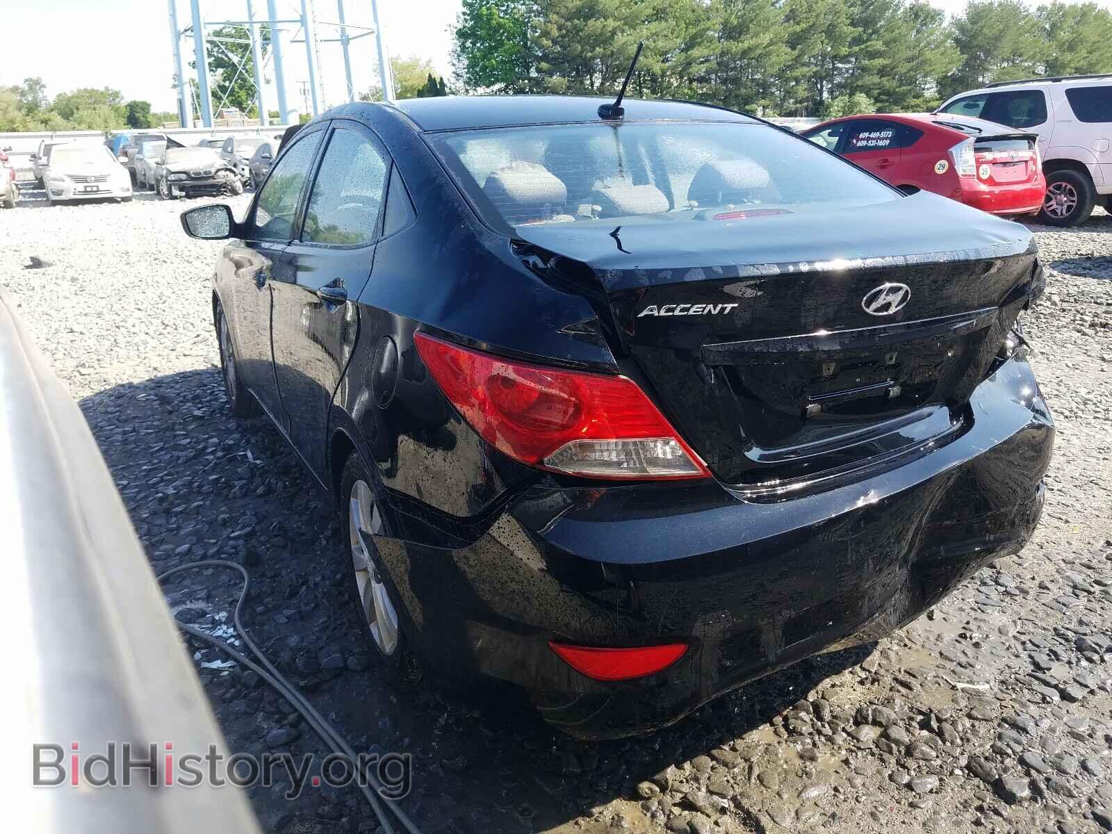2012 HYUNDAI ACCENT - VIN: KMHCU4AE3CU235097 - Фото 3