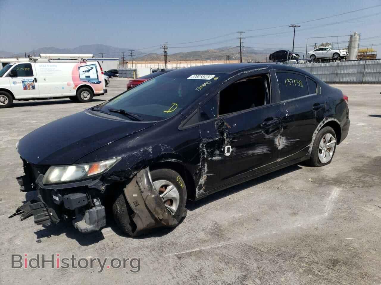 2015 HONDA CIVIC - VIN: 2HGFB2F53FH500095 - Фото 2