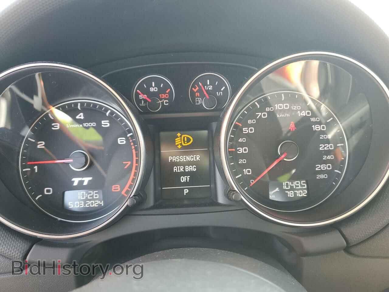 2012 AUDI TT - VIN: TRUBFAFK0C1007461 - Photo 9