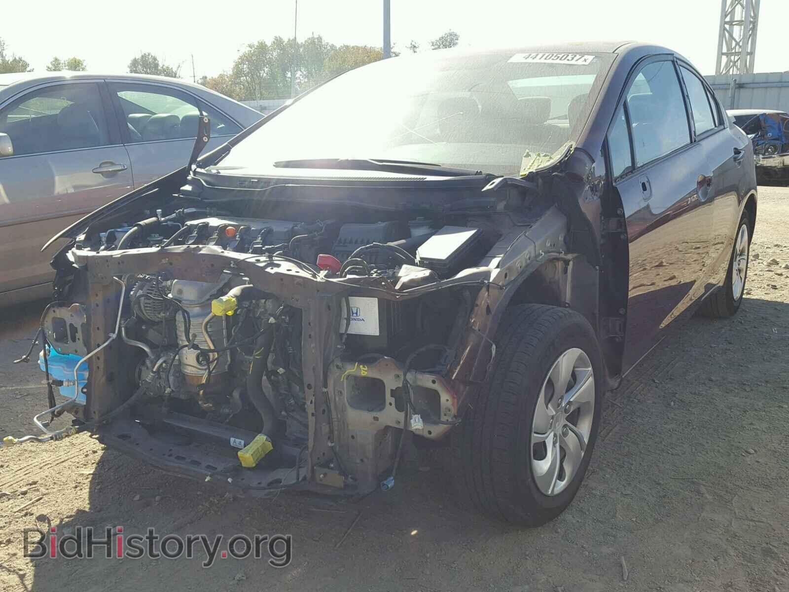 2013 HONDA CIVIC - VIN: 19XFB2F56DE051731 - Фото 2