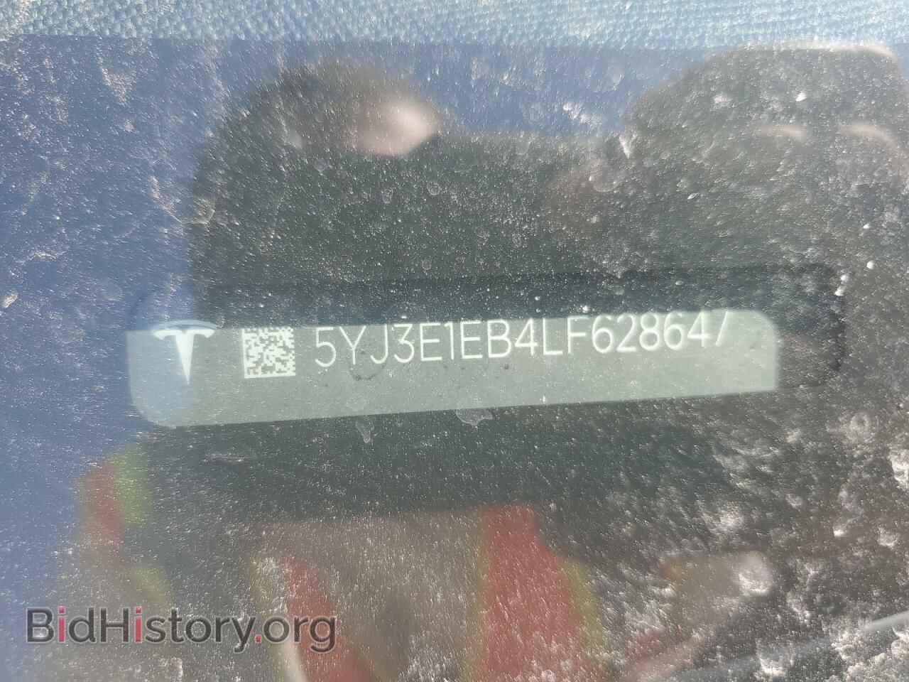 2020 TESLA MODEL 3 - VIN: 5YJ3E1EB4LF628647 - Фото 12