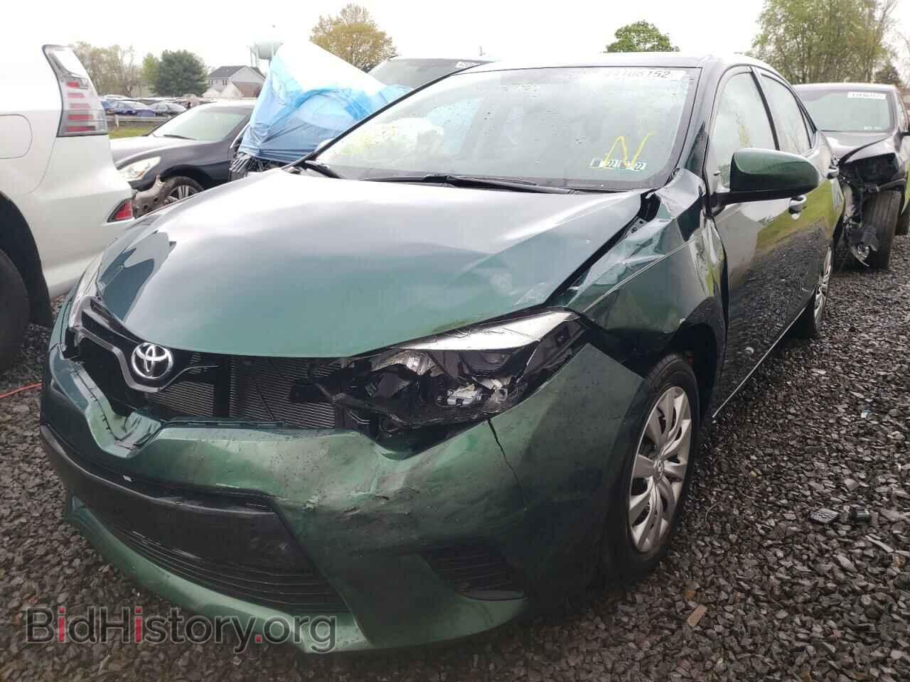 2014 TOYOTA COROLLA - VIN: 2T1BURHEXEC226321 - Фото 2