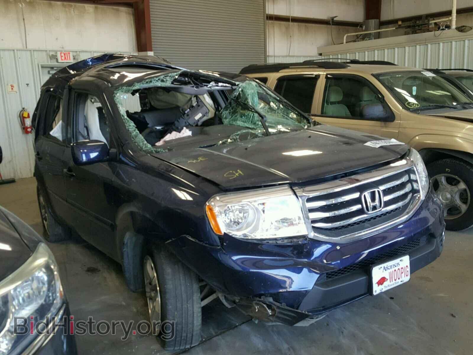 Фотография 5FNYF3H59DB021424 - HONDA PILOT 2013