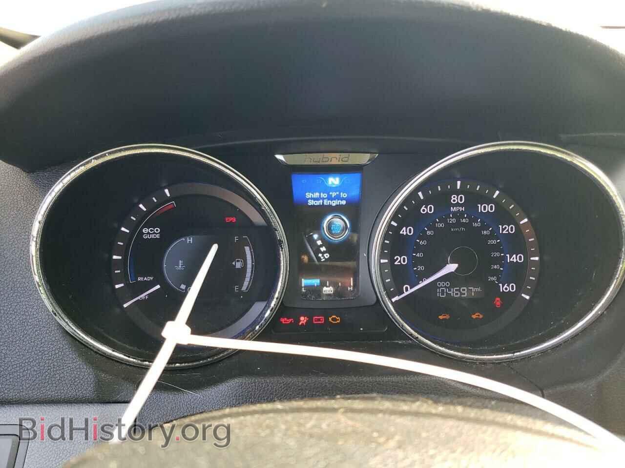 2014 HYUNDAI SONATA - VIN: KMHEC4A44EA108687 - Фото 9