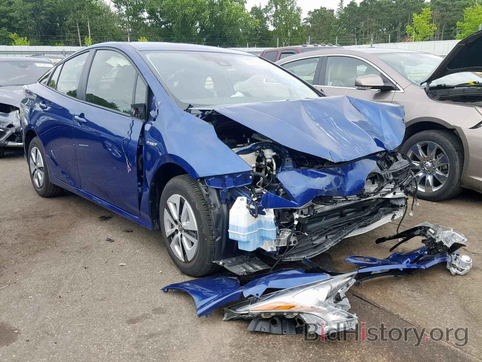 Photo JTDKARFU9J3551287 - TOYOTA PRIUS 2018