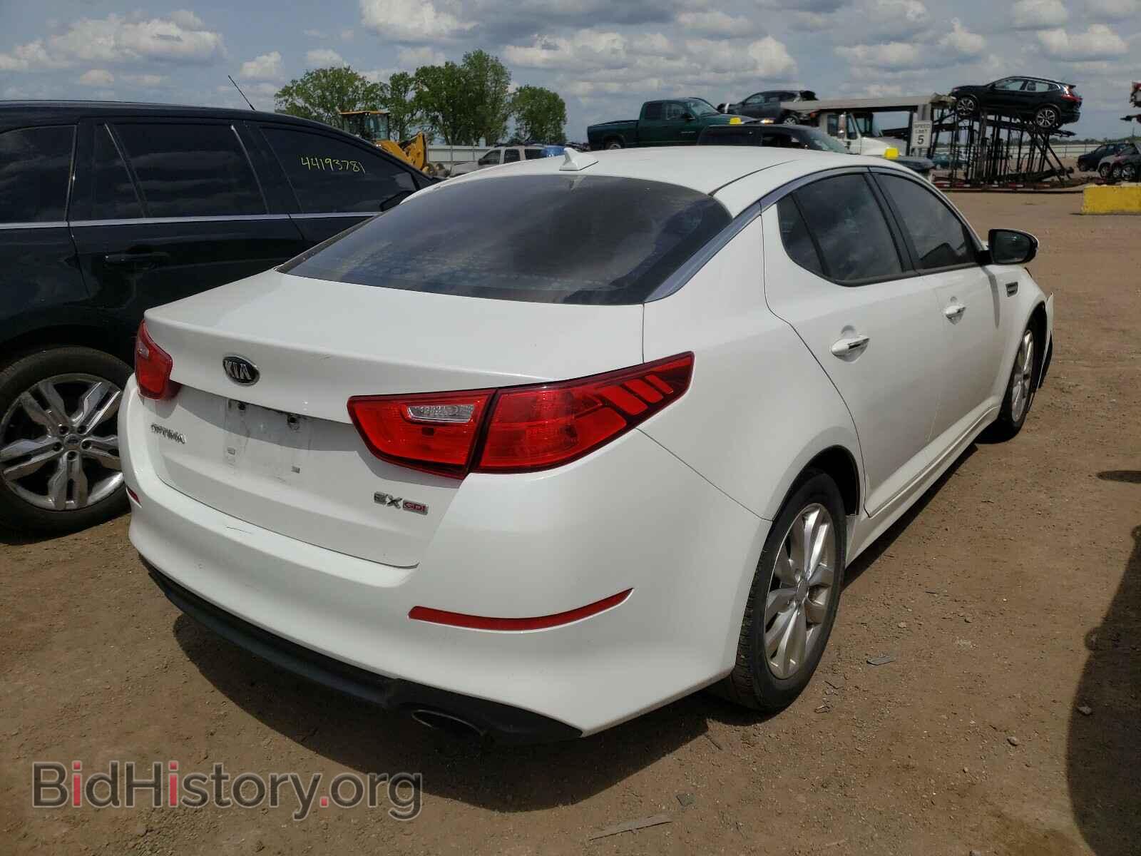 2014 KIA OPTIMA - VIN: 5XXGN4A70EG293634 - Фото 4