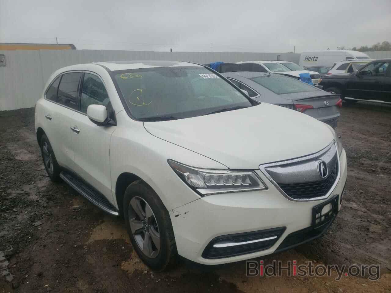 Photo 5FRYD3H2XFB007559 - ACURA MDX 2015