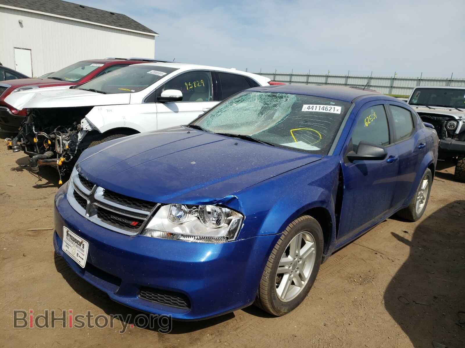 2014 DODGE AVENGER - VIN: 1C3CDZAG4EN232990 - Фото 2