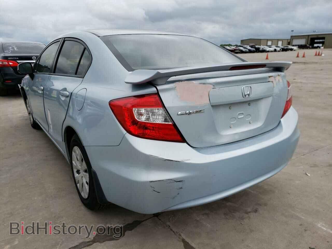 2012 HONDA CIVIC - VIN: JHMFB2F54CS001811 - Фото 3