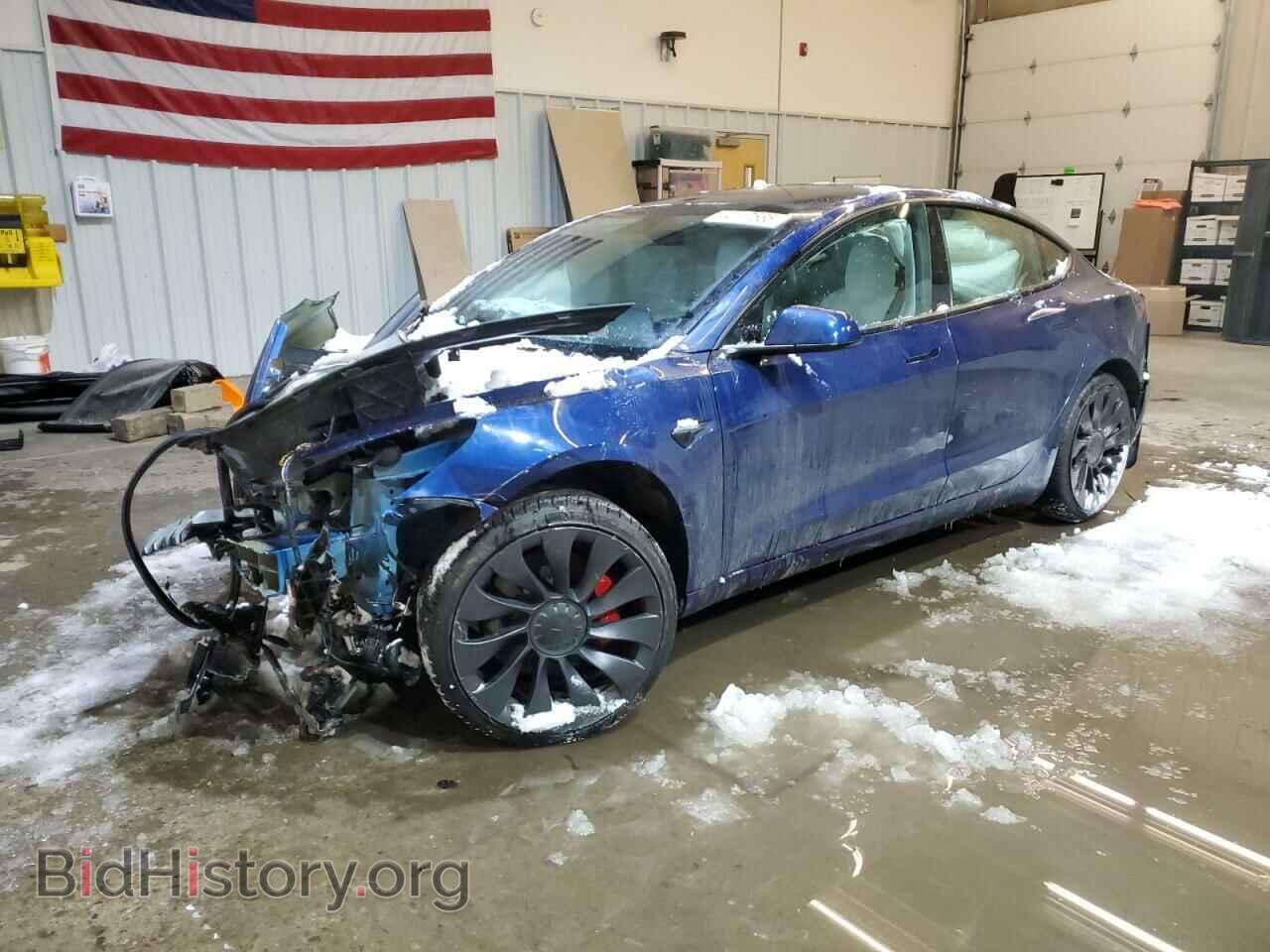 Photo 5YJ3E1EC2MF985030 - TESLA MODEL 3 2021