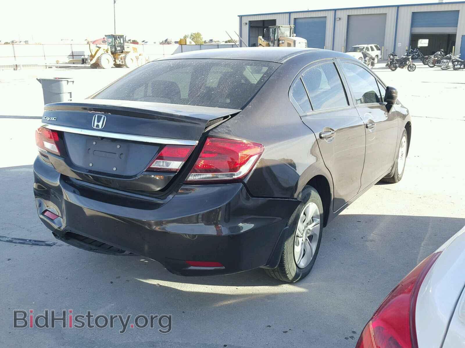 2014 HONDA CIVIC - VIN: 2HGFB2F56EH515303 - Фото 4