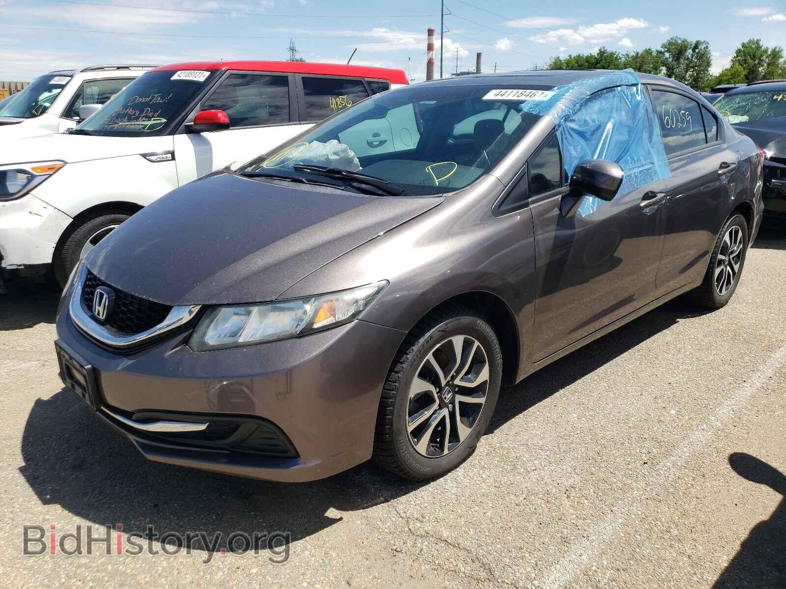 2015 HONDA CIVIC - VIN: 19XFB2F85FE044833 - Фото 2