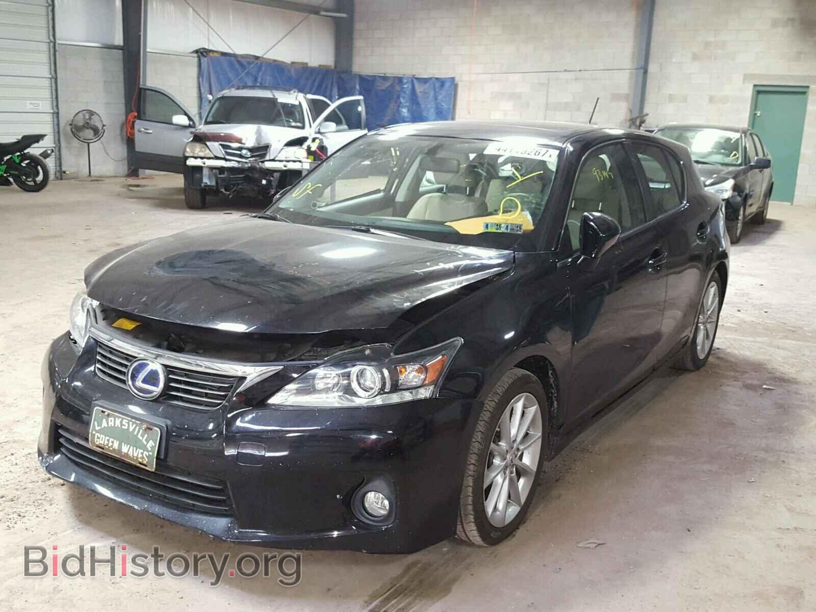 2011 LEXUS CT 200 - VIN: JTHKD5BH5B2016293 - Фото 2