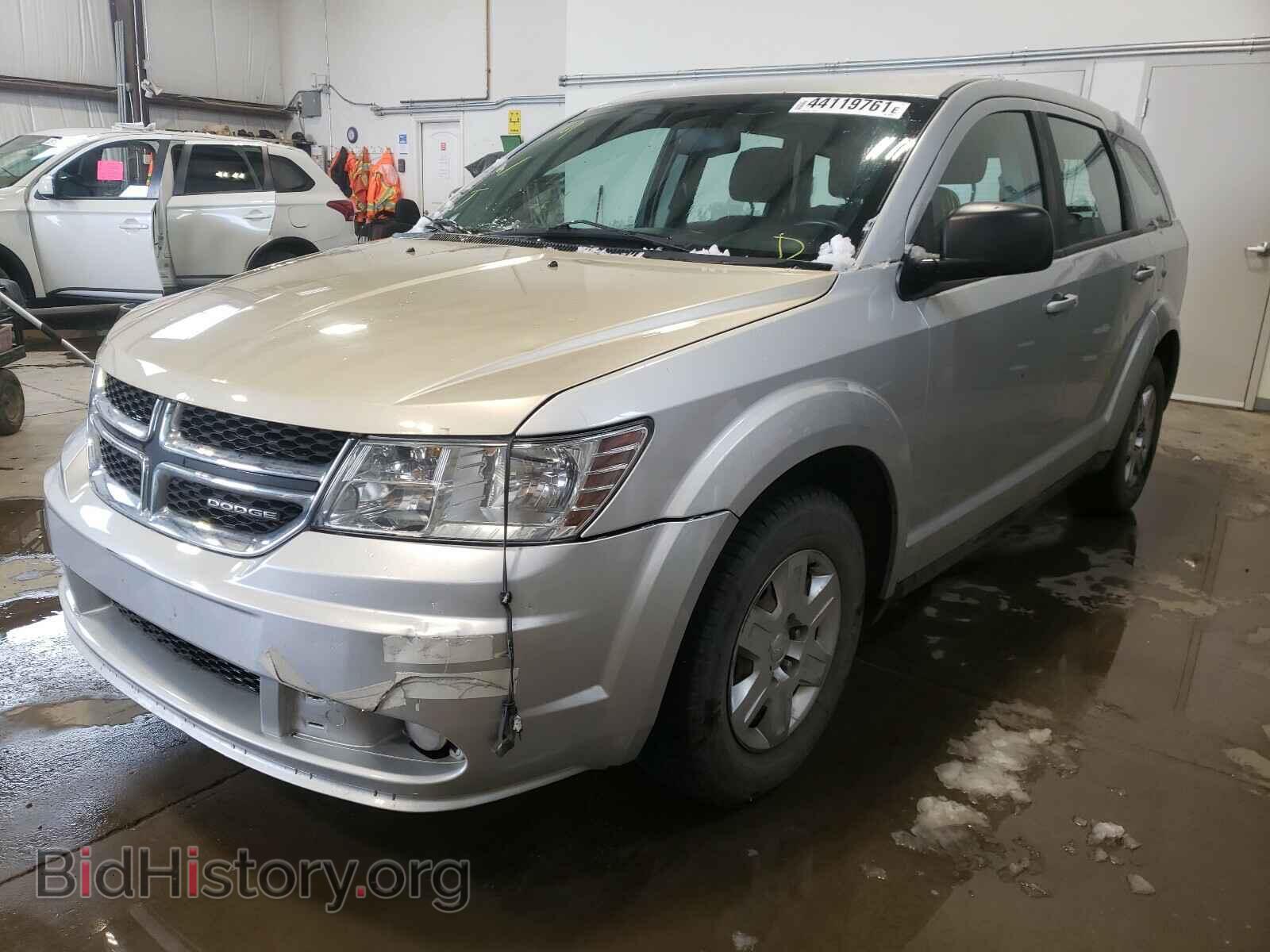 2012 DODGE JOURNEY - VIN: 3C4PDCAB9CT388048 - Фото 2