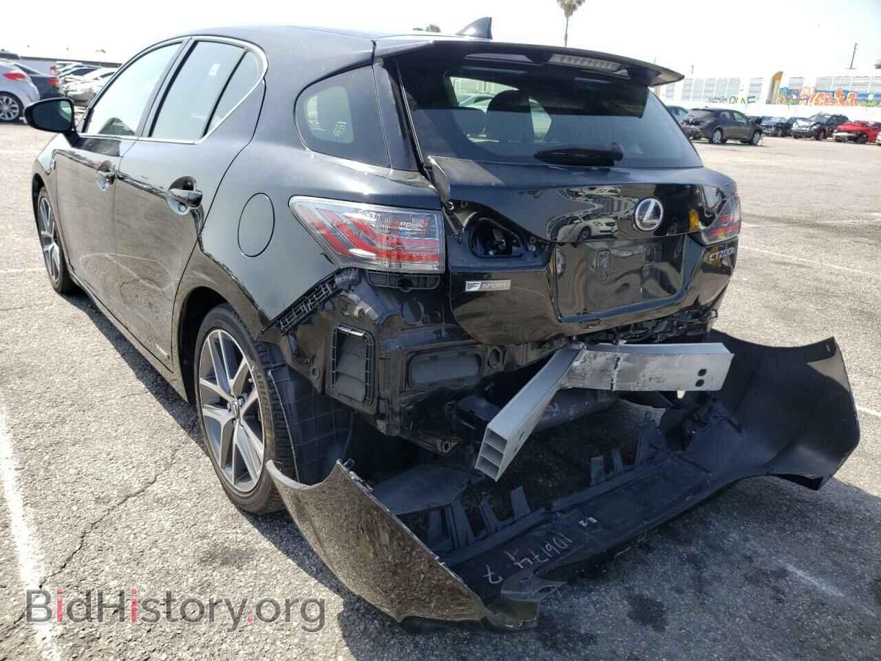2016 LEXUS CT 200 - VIN: JTHKD5BH2G2251435 - Фото 3