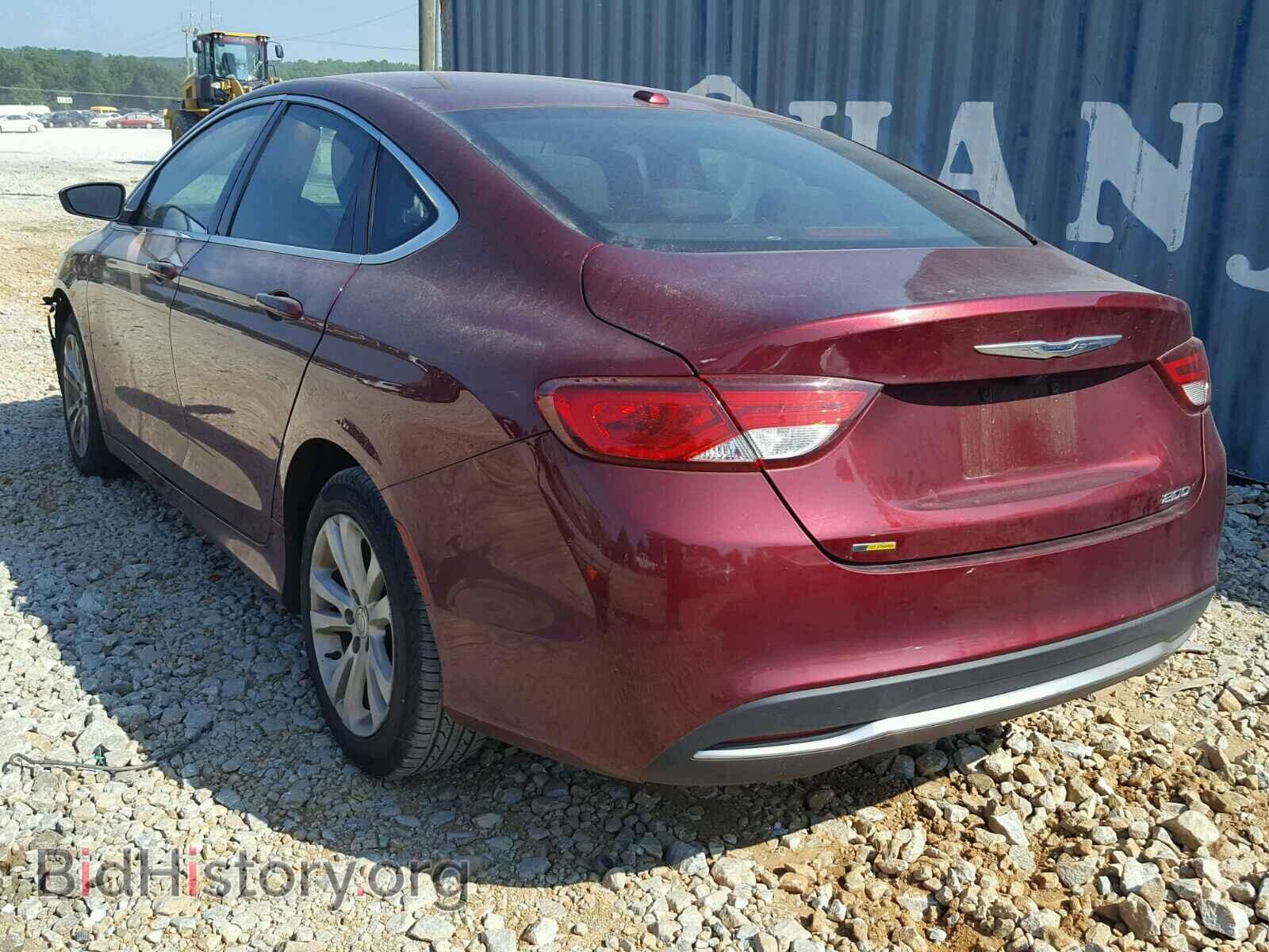 2016 CHRYSLER 200 - VIN: 1C3CCCAB3GN159831 - Фото 3