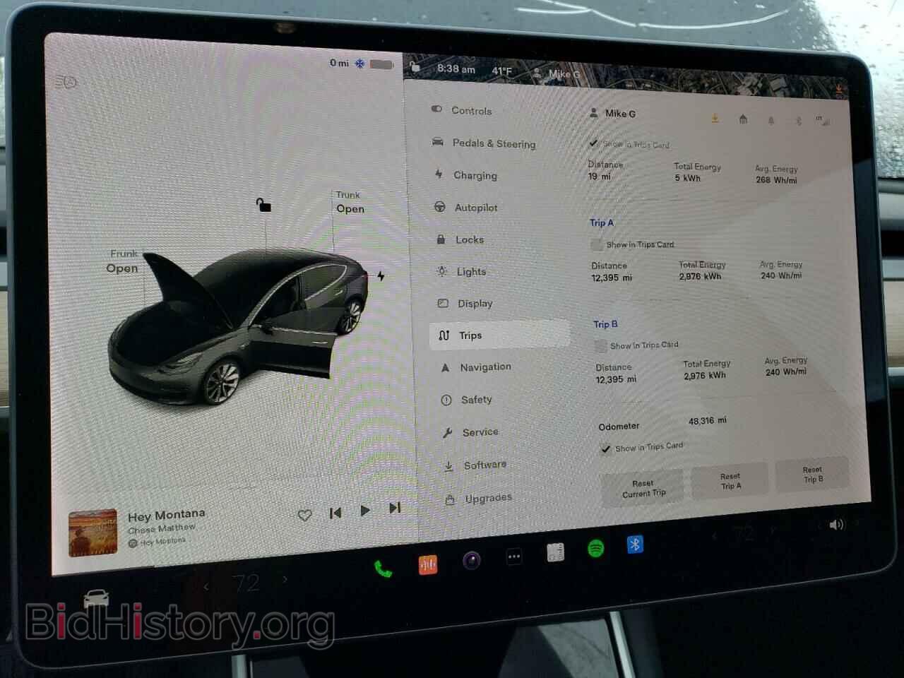 2019 TESLA MODEL 3 - VIN: 5YJ3E1EA6KF447331 - Photo 9
