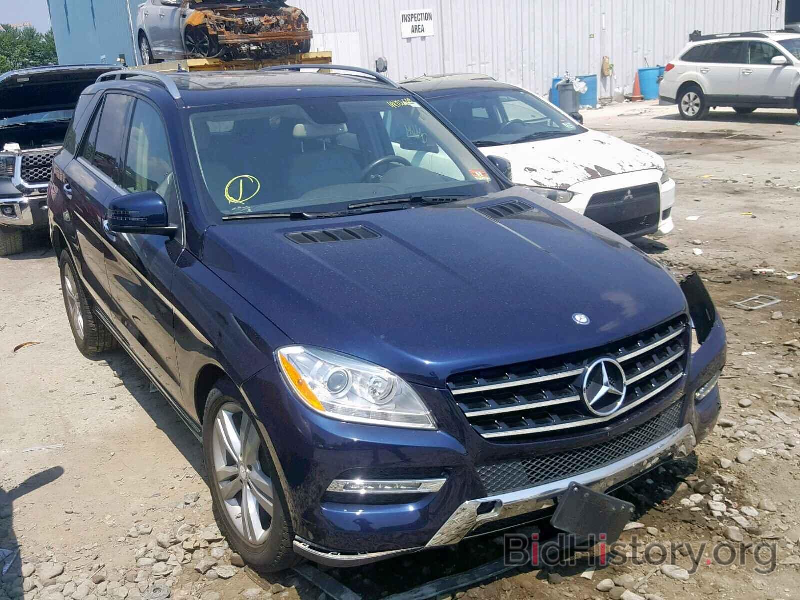 Photo 4JGDA5HBXDA170198 - MERCEDES-BENZ ML 350 4MA 2013