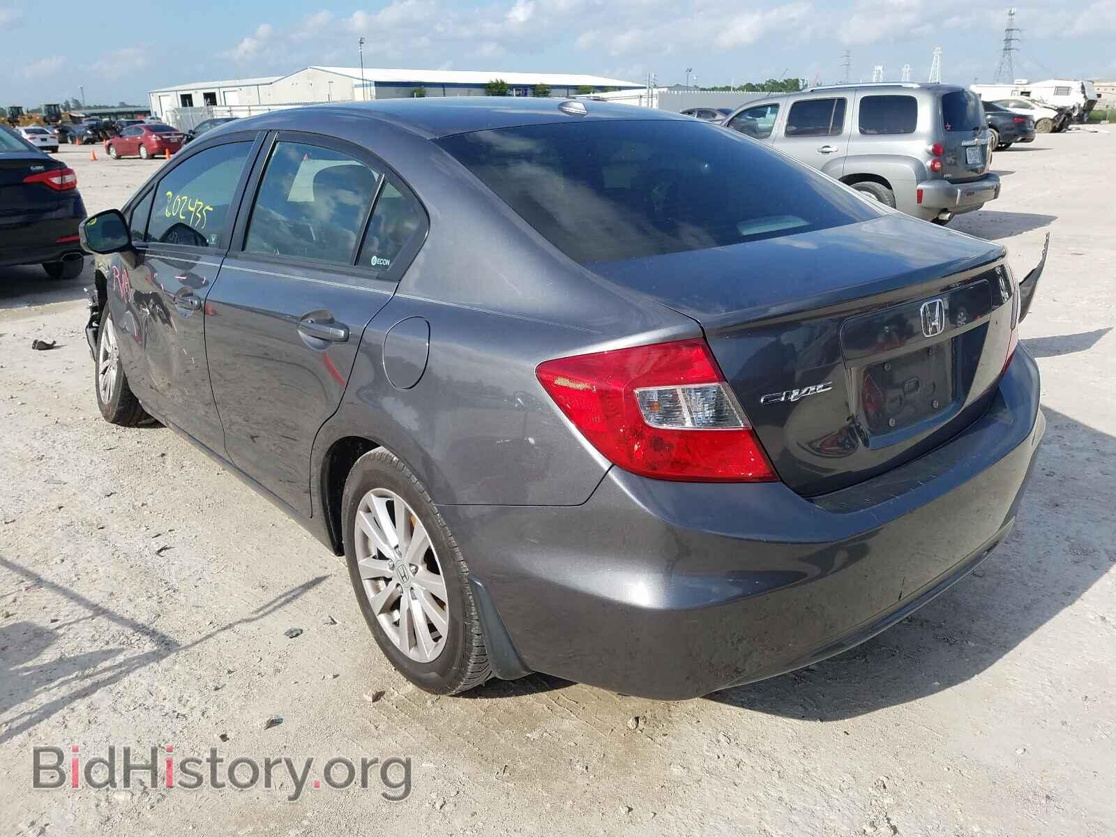 2012 HONDA CIVIC - VIN: 19XFB2F90CE025594 - Фото 3