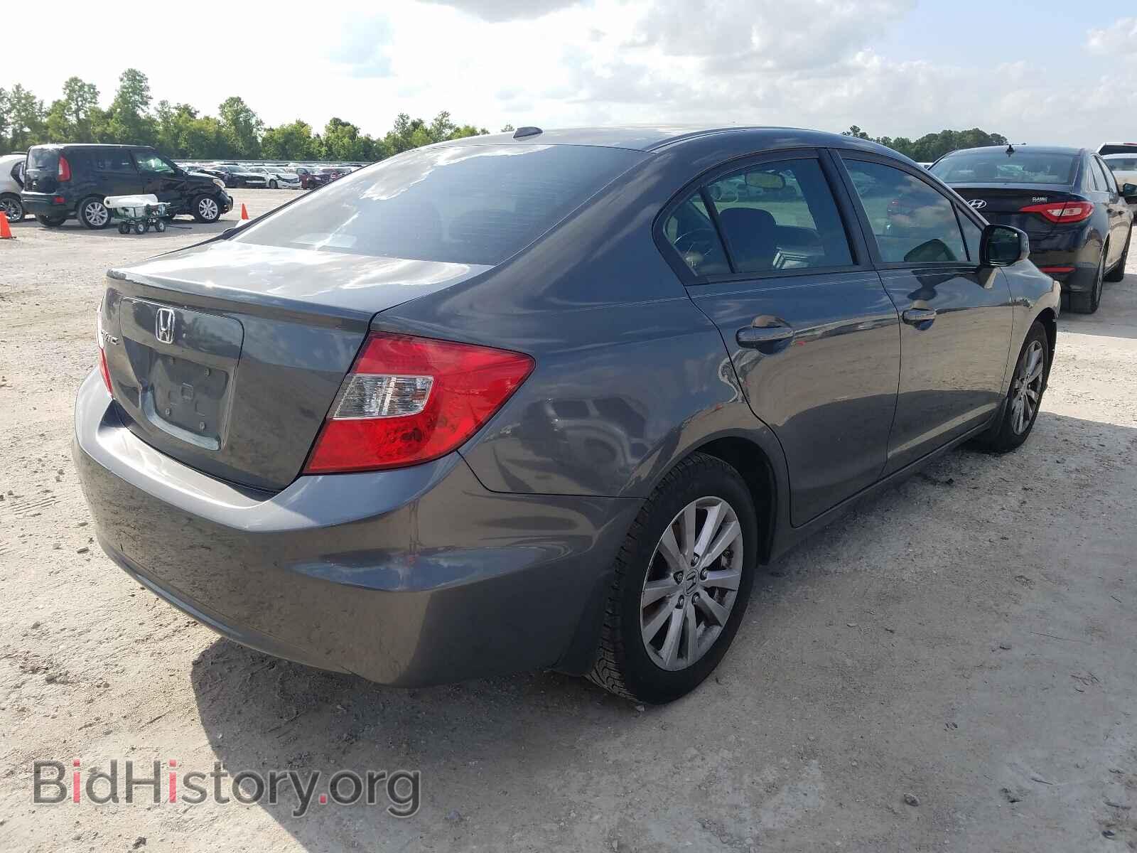 2012 HONDA CIVIC - VIN: 19XFB2F90CE025594 - Фото 4