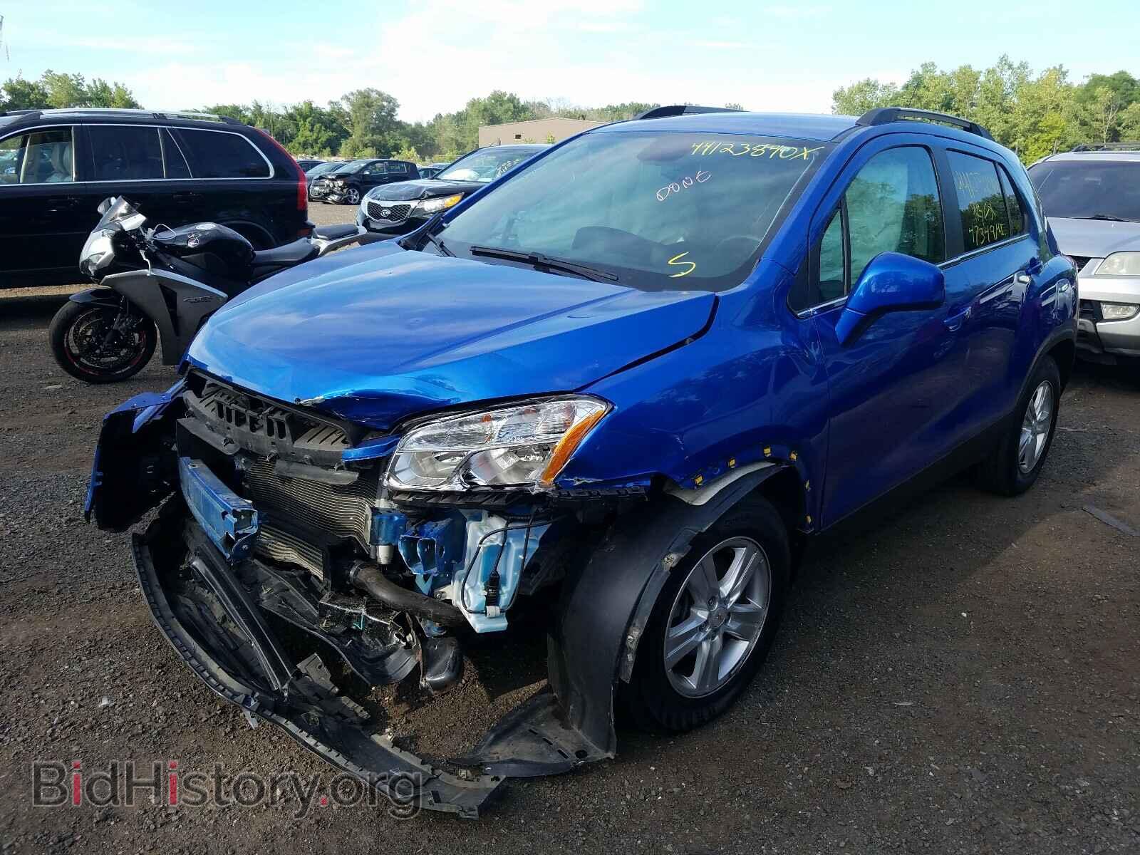 2015 CHEVROLET TRAX - VIN: KL7CJLSB3FB249784 - Фото 2